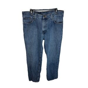 Carhartt Jeans Men's Size 36X34 Relaxed‎ Fit 101483 968 Denim